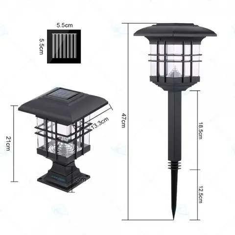 Đèn Sân Vườn Năng Lượng Mặt Trời Hà Nội