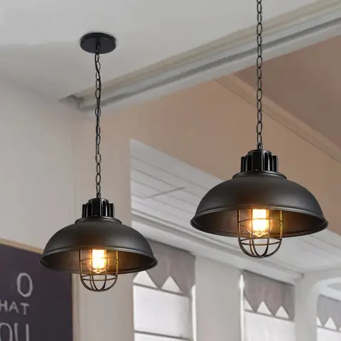 Đèn Sát Trần Có Chao Chụp