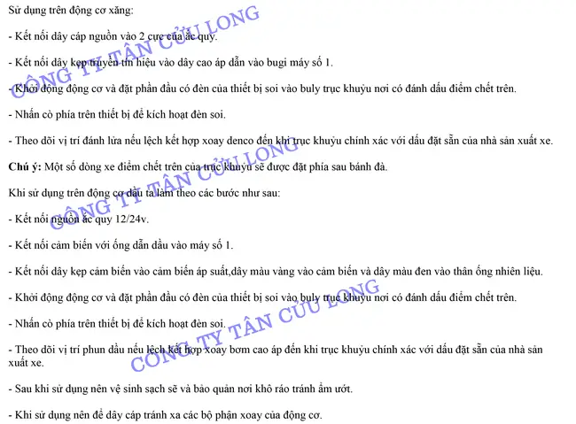 Đèn Soi Góc Đánh Lửa
