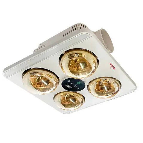 Đèn Sưởi Âm Trần 4 Bóng Braun