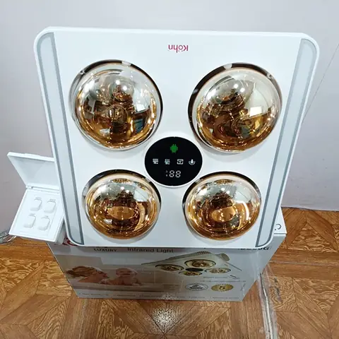 Đèn Sưởi Âm Trần 4 Bóng Braun