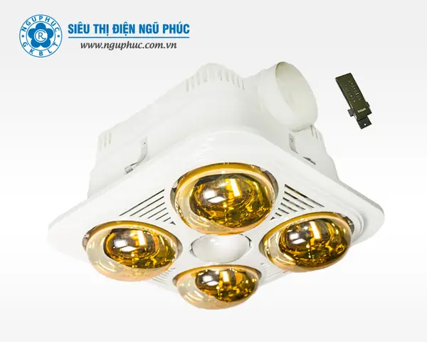 Đèn Sưởi Âm Trần 4 Bóng Kohn