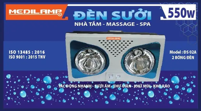 Đèn Sưởi Ấm Y Tế