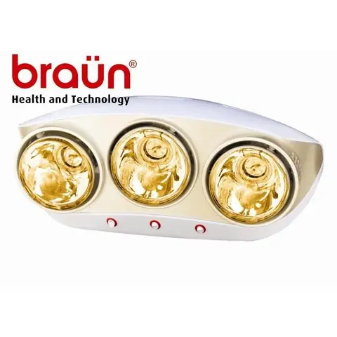 Đèn Sưởi Braun 3 Bóng