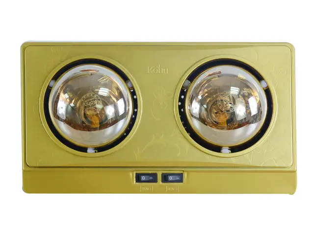 Đèn Sưởi Nhà Tắm 2 Bóng Braun Kohn Kn02g 550w
