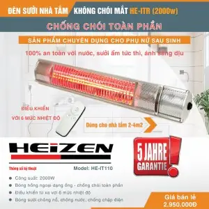 Đèn Sưởi Nhà Tắm Chống Nước