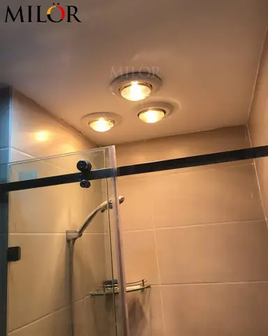 Đèn Sưởi Nhà Tắm Milor 3 Bóng