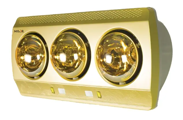 Đèn Sưởi Nhà Tắm Milor 3 Bóng