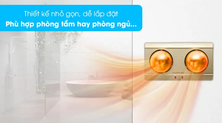 Đèn Sưởi Nhà Tắm Sunhouse Điện Máy Xanh