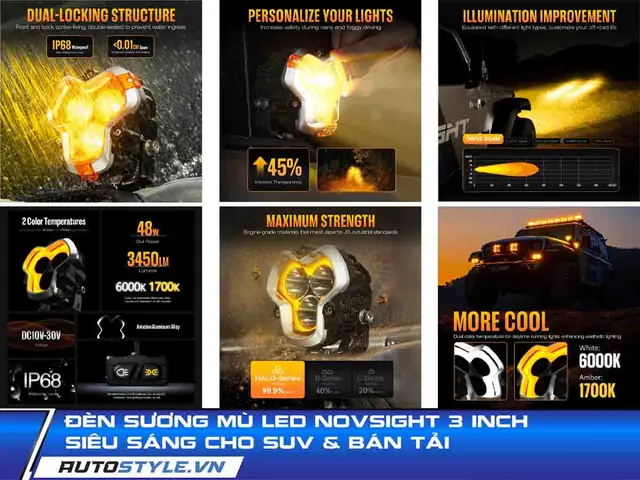 Đèn Sương Mù Siêu Sáng