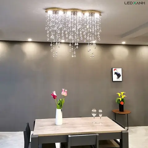 Đèn Thả Bàn Ăn Pha Lê