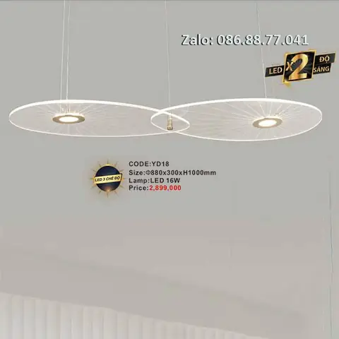 Đèn Thả Led Nghệ Thuật