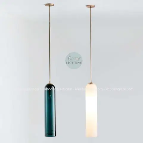Đèn Thả Ống Thủy Tinh