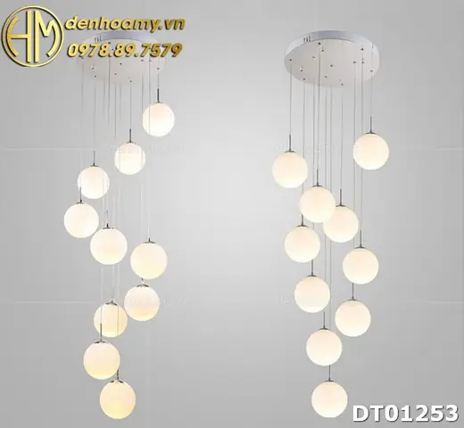 Đèn Thả Quả Cầu Thủy Tinh