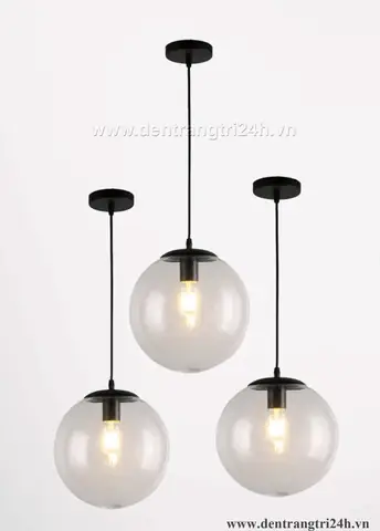 Đèn Thả Quả Cầu Thủy Tinh