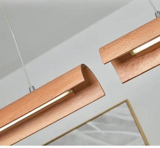 Đèn Thả Trần Bằng Gỗ