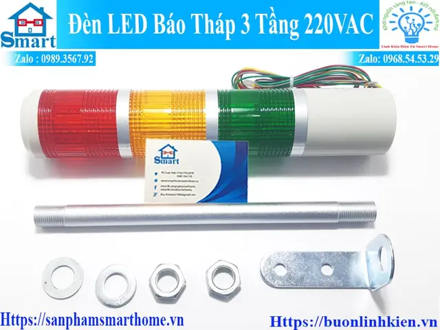 Đèn Tháp 3 Tầng 220v