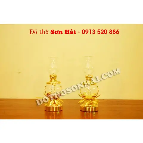 Đèn Thắp Dầu Thơm Cúng Phật