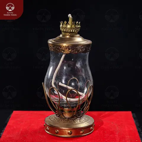 Đèn Thờ Bằng Thủy Tinh