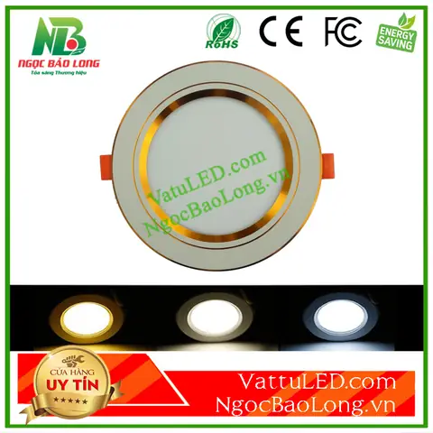 Đèn Trần Thạch Cao 3 Màu
