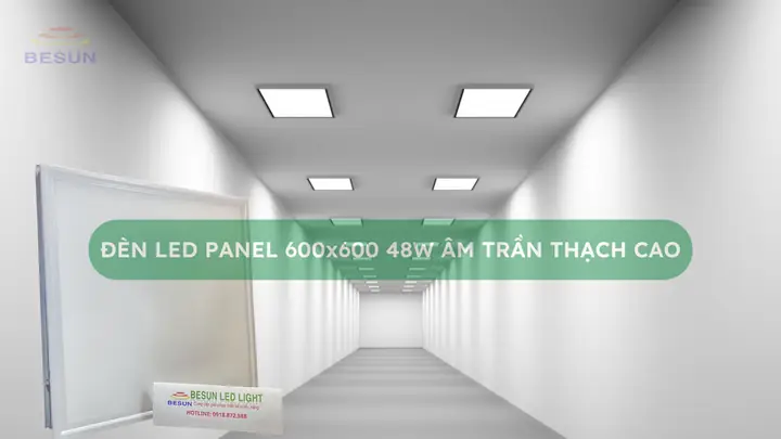 Đèn Trần Thạch Cao 60x60