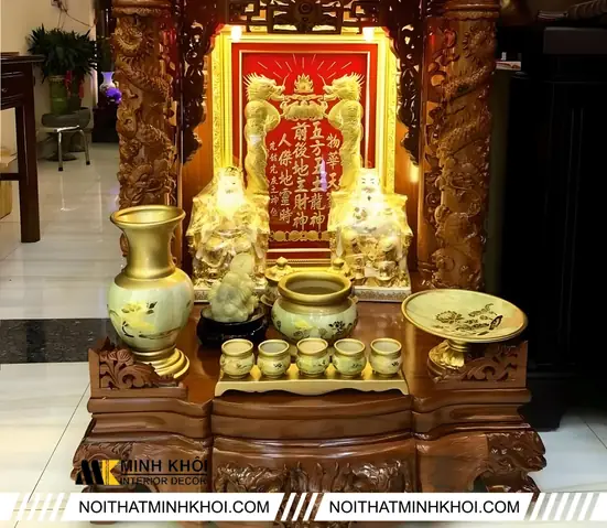 Đèn Trang Trí Bàn Thờ Ông Địa