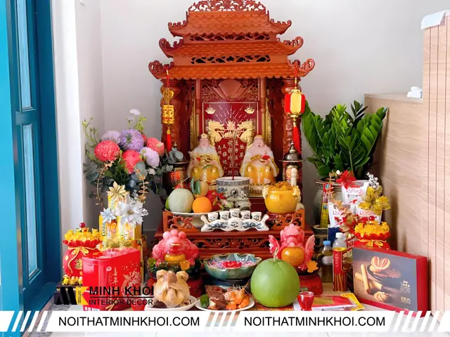 Đèn Trang Trí Bàn Thờ Ông Địa