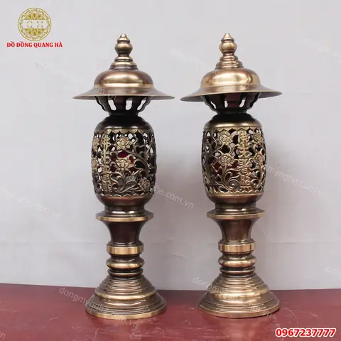 Đèn Trang Trí Bằng Đồng