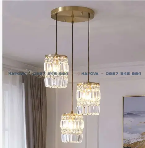 Đèn Trang Trí Bằng Pha Lê