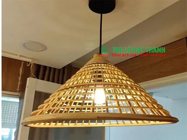 Đèn Trang Trí Bằng Tre