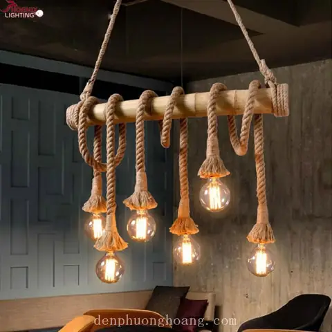Đèn Trang Trí Dây Thừng