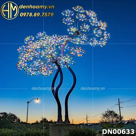 Đèn Trang Trí Hình Cây