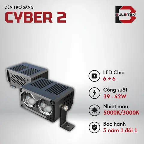 Đèn Trợ Sáng 6 Led
