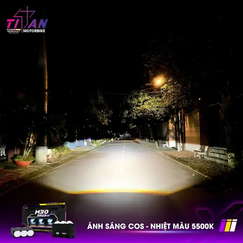 Đèn Trợ Sáng 7 Màu