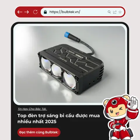 Đèn Trợ Sáng Nào Sáng Nhất