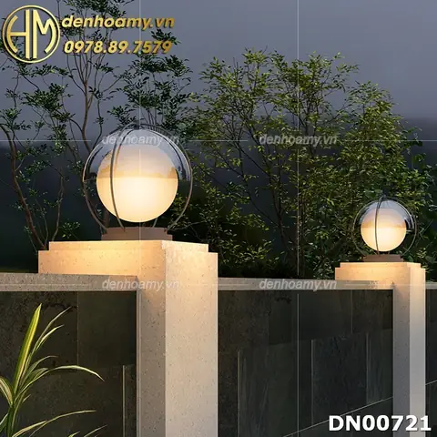 Đèn Trụ Cổng Hình Tròn