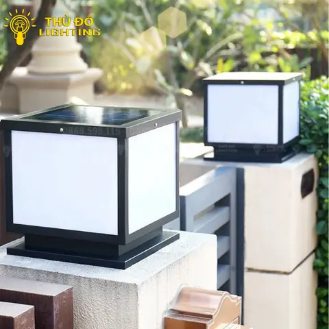 Đèn Trụ Cổng Năng Lượng Mặt Trời Hà Nội