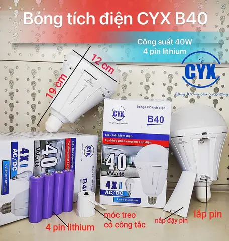 Đèn Tự Phát Sáng Khi Mất Điện