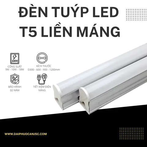 Đèn Tuýp Led Liền Máng