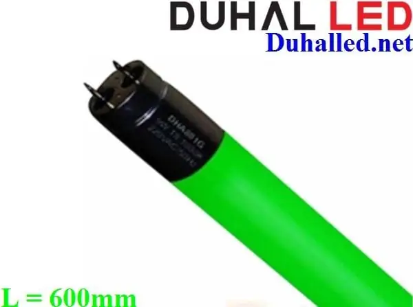 Đèn Tuýp Led Màu Xanh