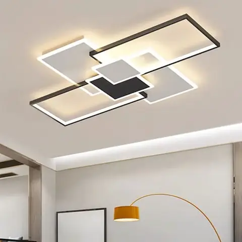 Đèn Vuông Ốp Trần Phòng Khách