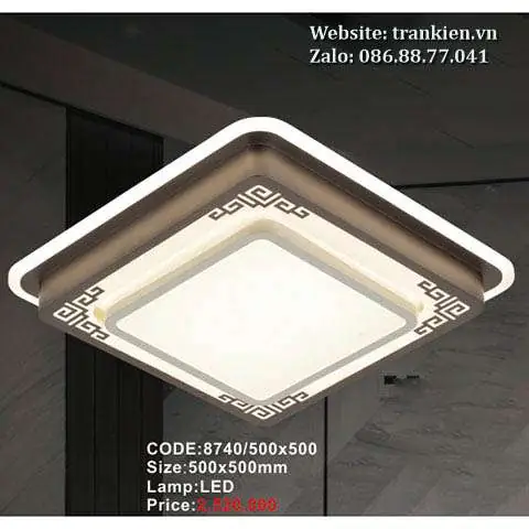 Đèn Vuông Ốp Trần Phòng Khách
