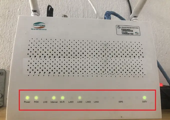 Đèn Wps Không Sáng Vnpt