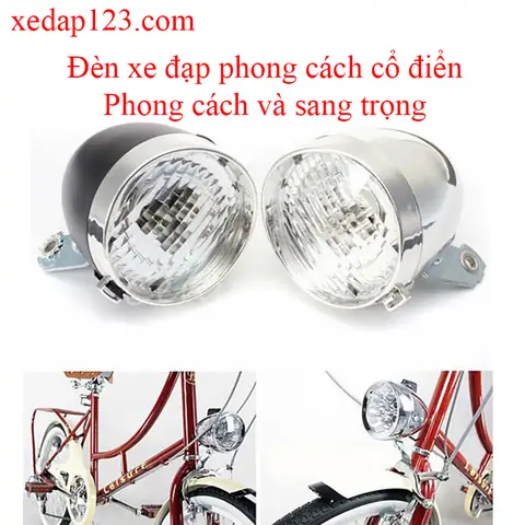 Đèn Xe Đạp Cổ Điển