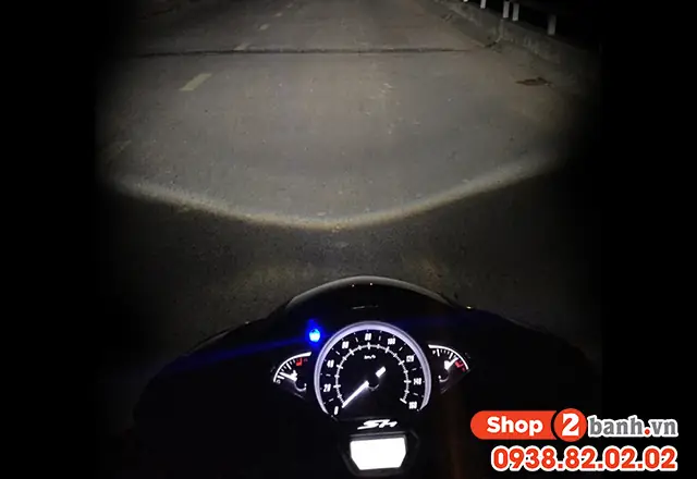 Đèn Xe Máy Sáng Yếu