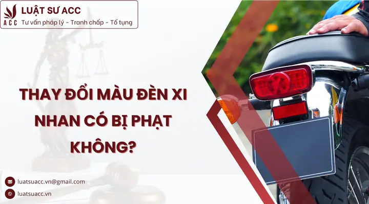 Đèn Xi Nhan Màu Xanh