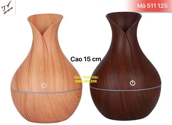 Đèn Xông Tinh Dầu Bằng Gỗ