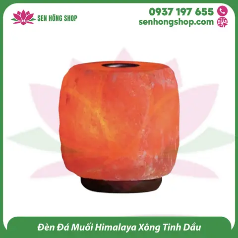 Đèn Xông Tinh Dầu Đá Muối