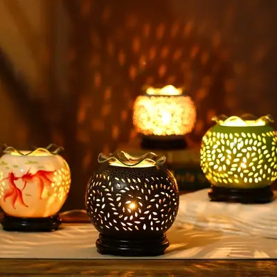 Đèn Xông Tinh Dầu Điện Máy Xanh