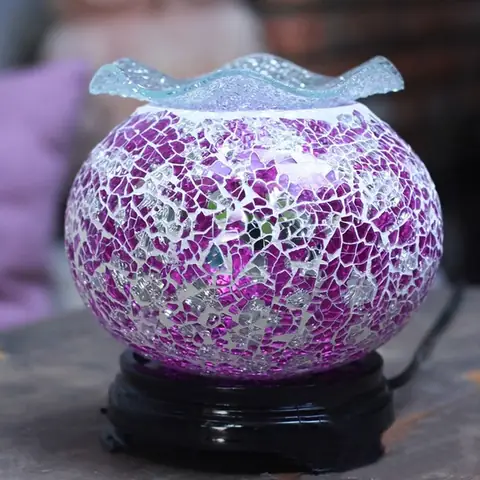 Đèn Xông Tinh Dầu Pha Lê